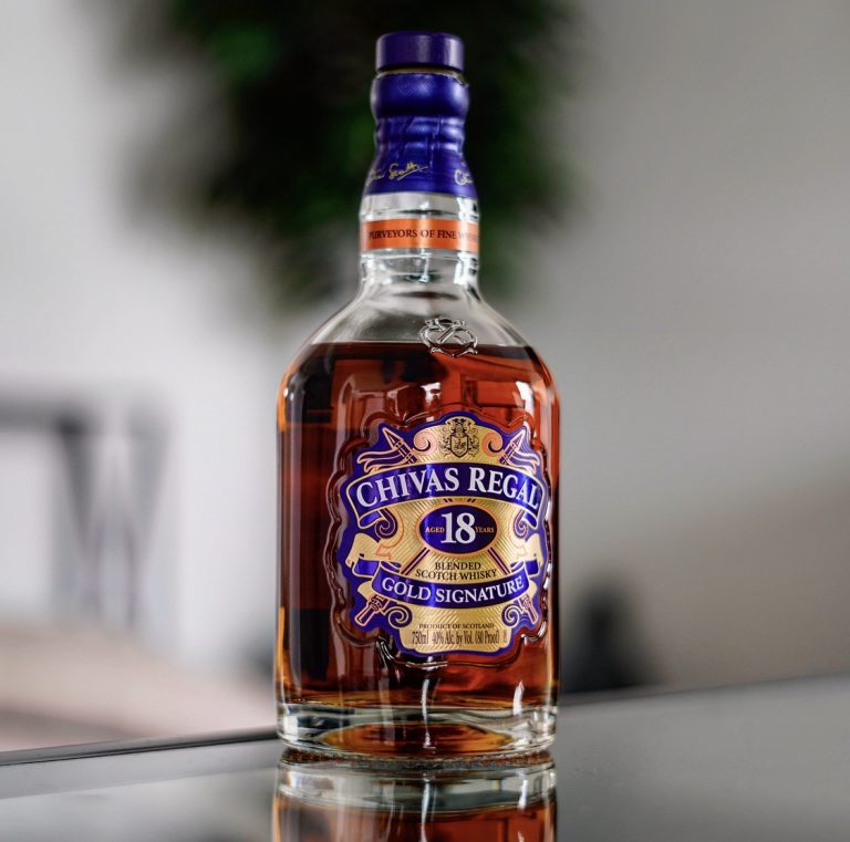 Chivas Regal 18 glass